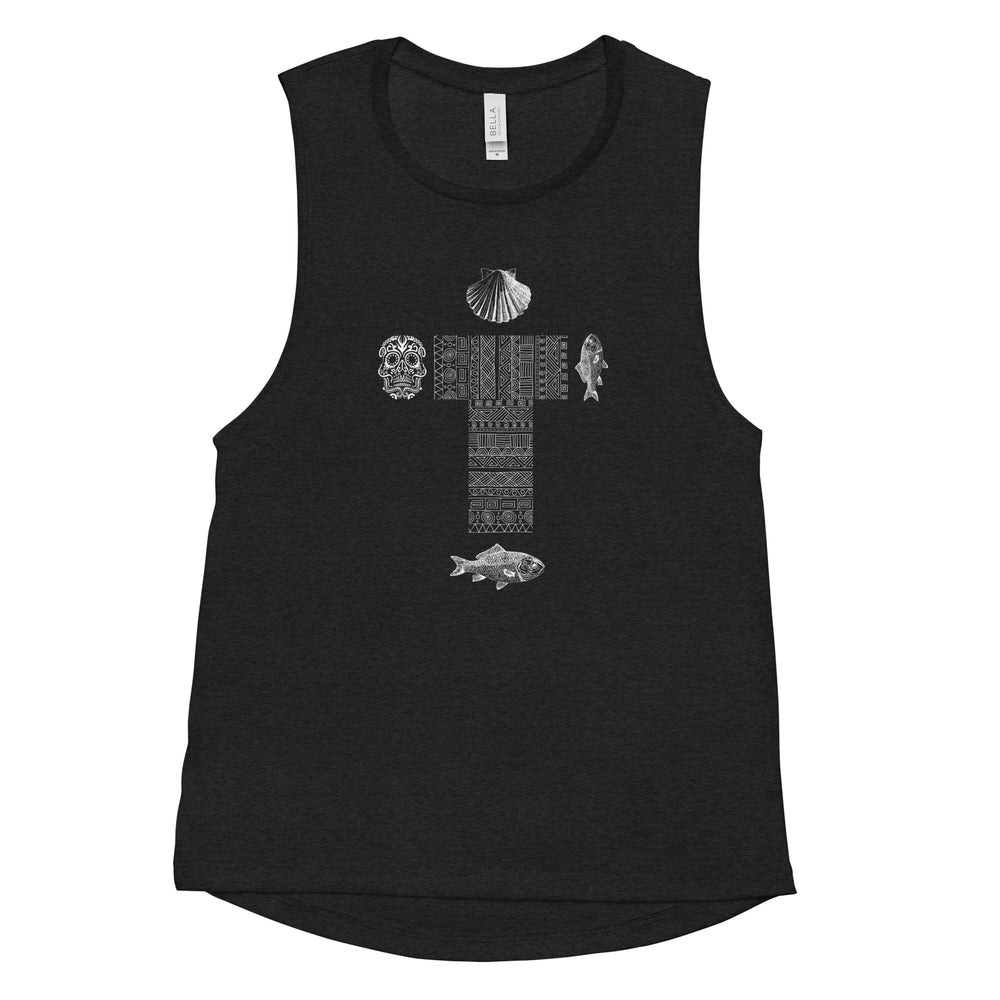 
                  
                    Ladies’ Muscle Tank  |Original Phoebo Cross
                  
                