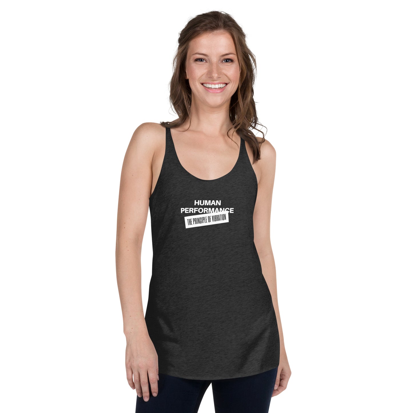 
                  
                    The Principle Of Vibration | Women's Racerback Tank
                  
                