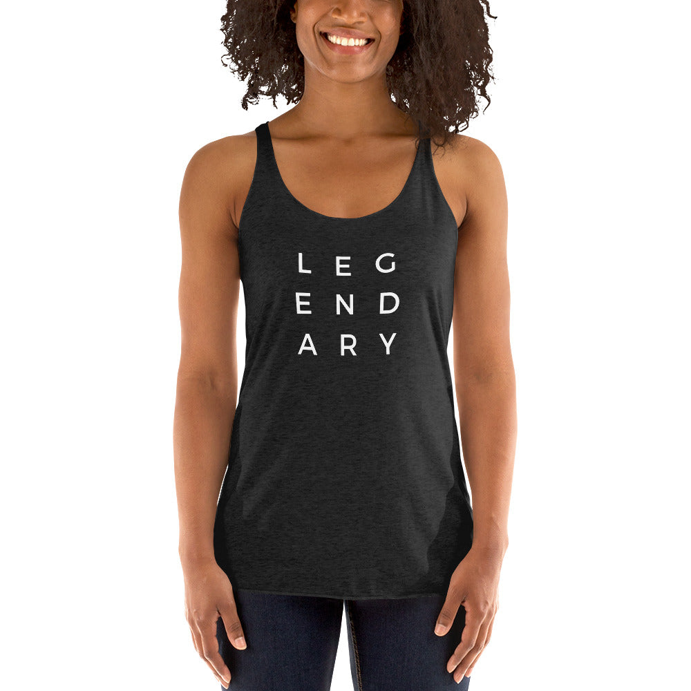 
                  
                    Legendary Women's Racerback Tank | Breathable Fabric for Active Comfort
                  
                