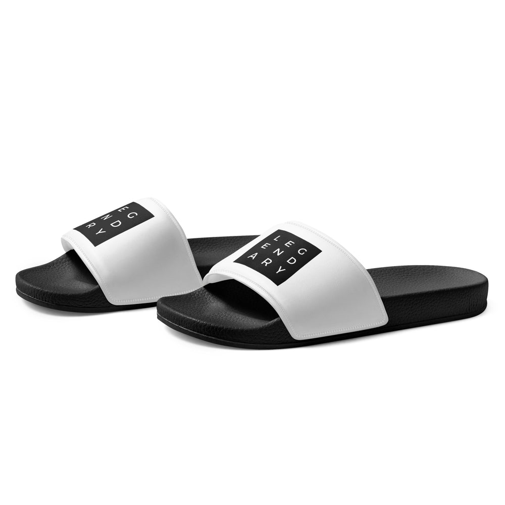 
                  
                    Black & White Women's Slides | Stylish, Comfortable Slip-On Sandals
                  
                