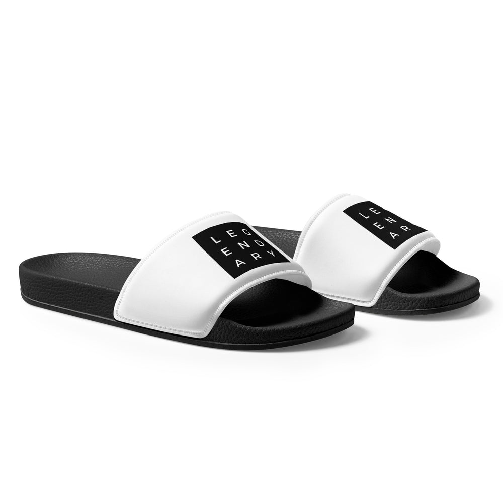 
                  
                    Black & White Women's Slides | Stylish, Comfortable Slip-On Sandals
                  
                