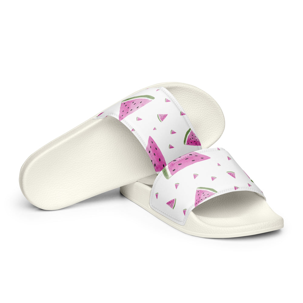 
                  
                    White Watermelon Print Women's slides | Fun and Stylish
                  
                