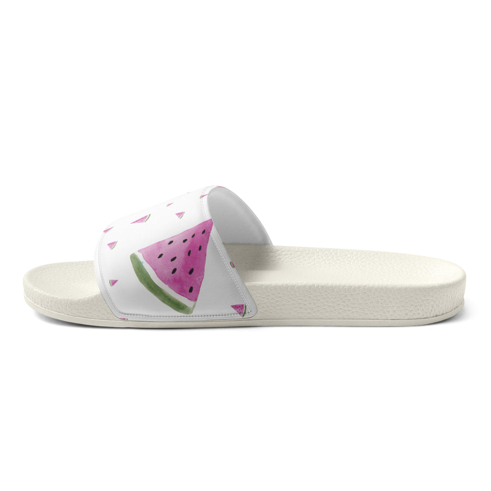 
                  
                    White Watermelon Print Women's slides | Fun and Stylish
                  
                