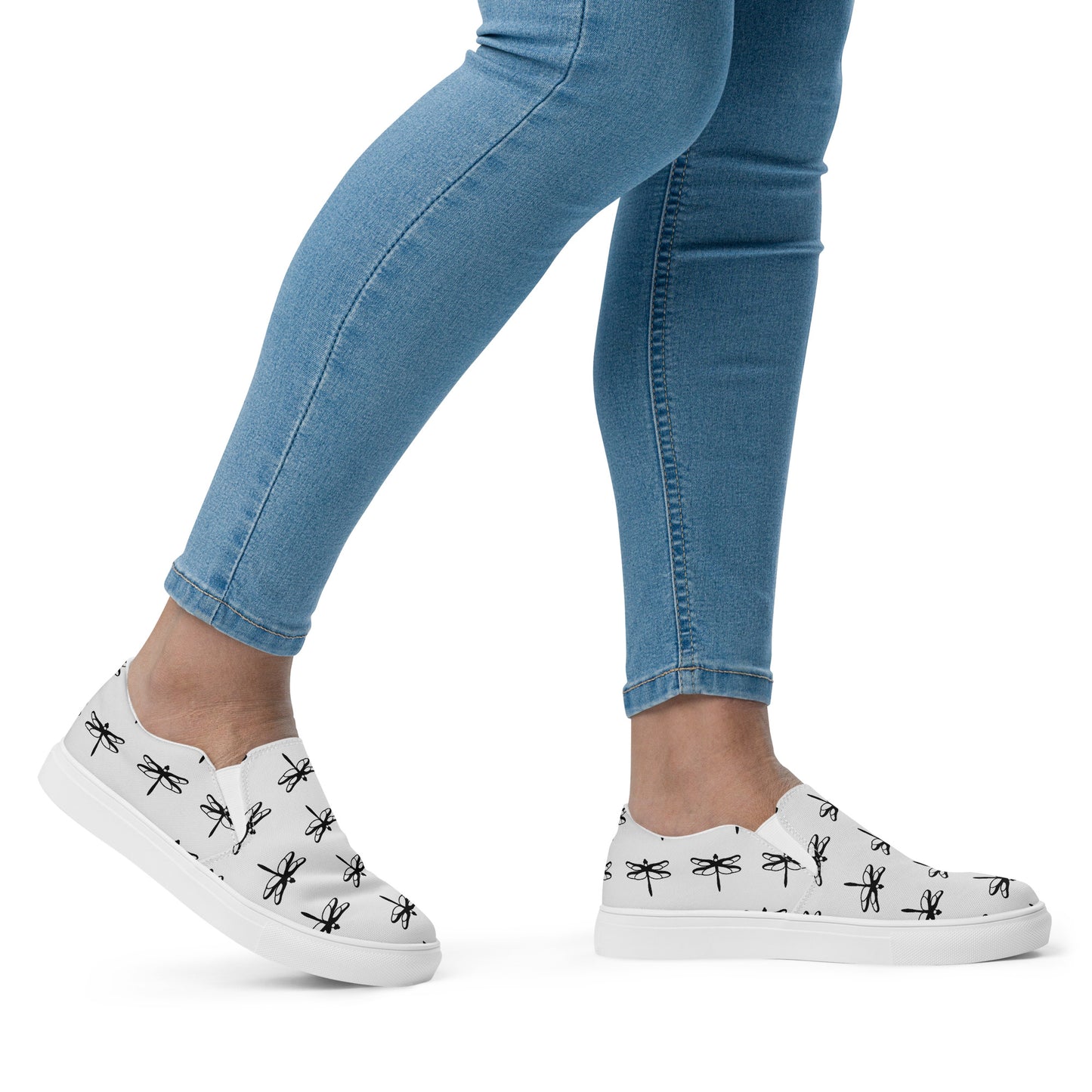 
                  
                    Women's Slip-On Canvas Shoes with Fun Print | Comfortable Footwear
                  
                