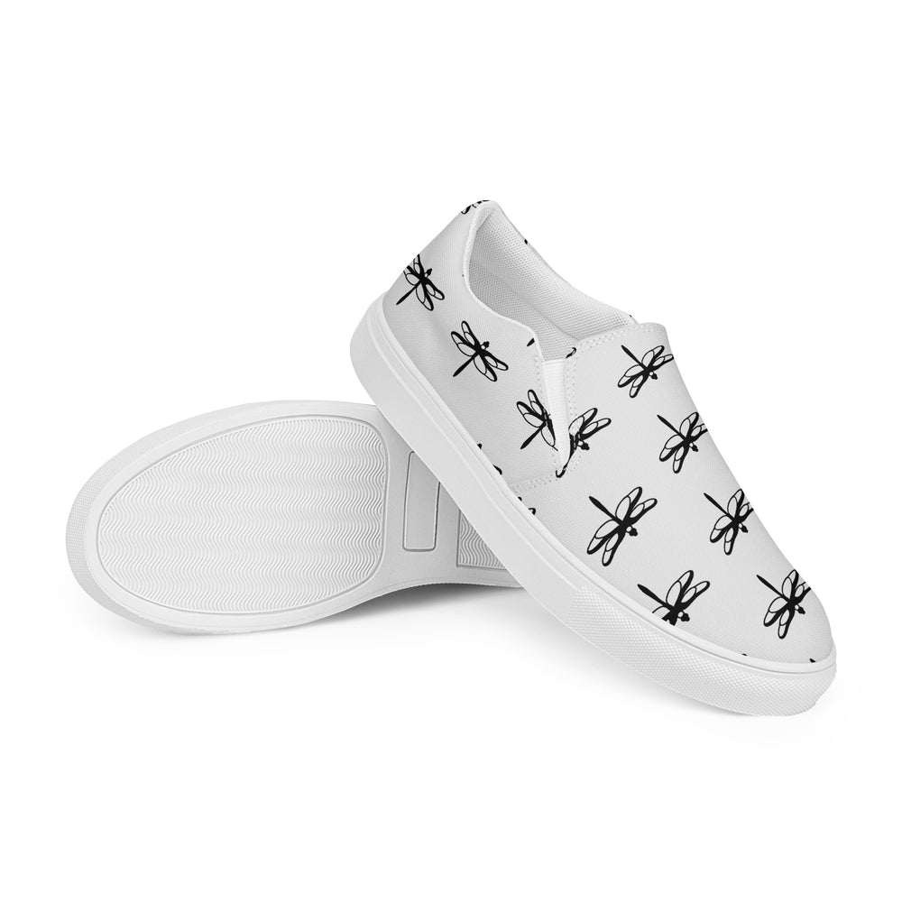 
                  
                    Women's Slip-On Canvas Shoes with Fun Print | Comfortable Footwear
                  
                